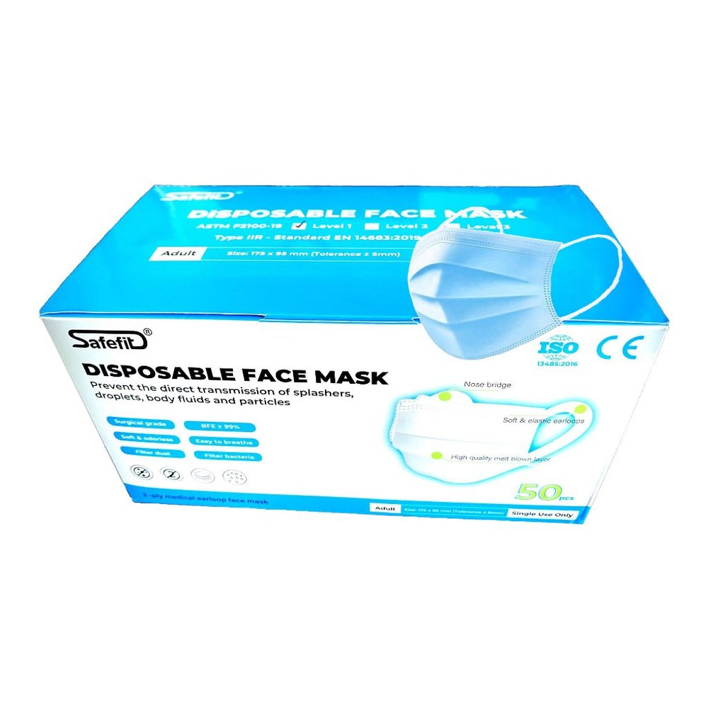 Disposable Face Mask (50 count)